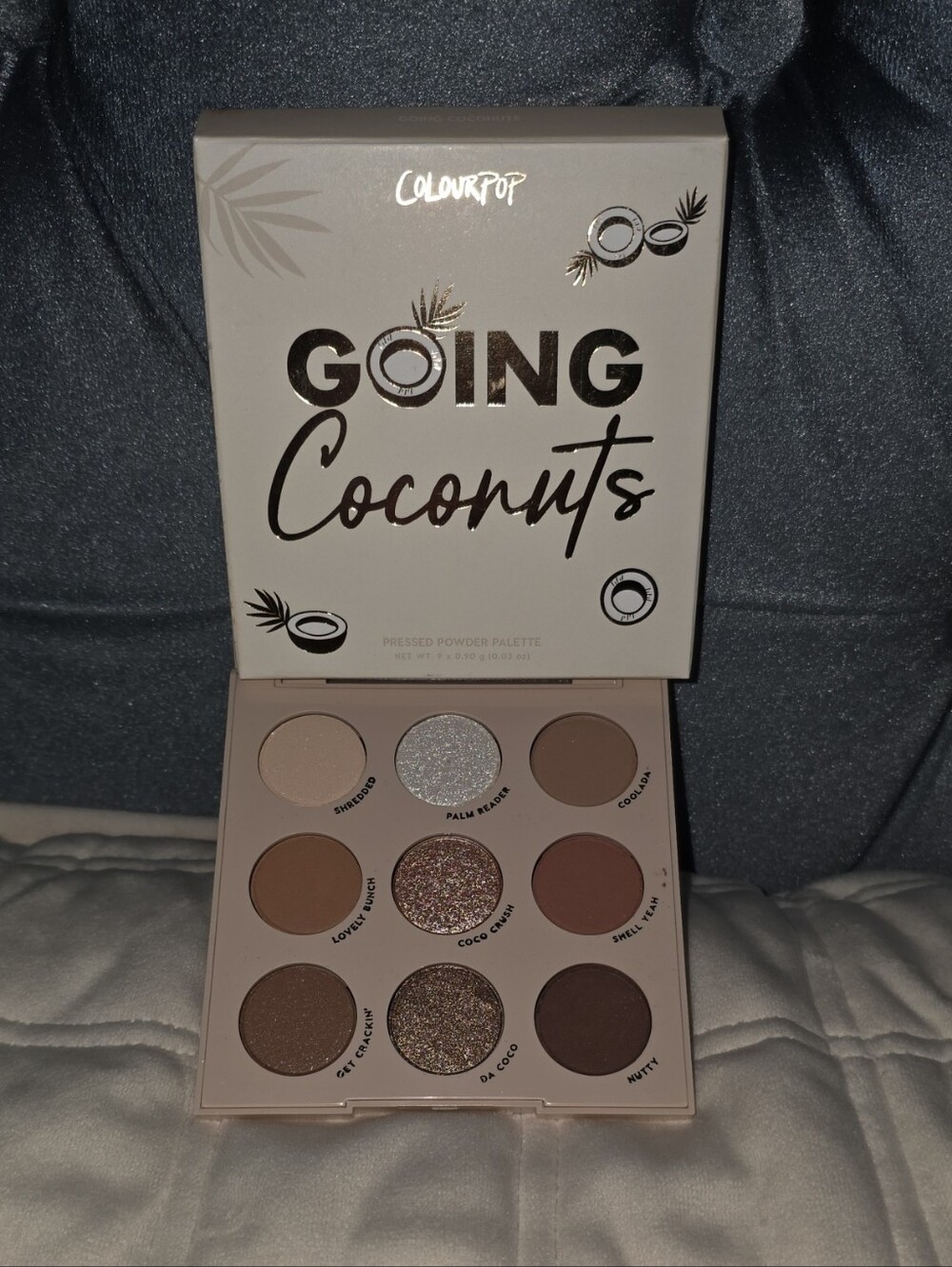 ColourPop Going Coconuts Neutral Browns Eyeshadow Palette